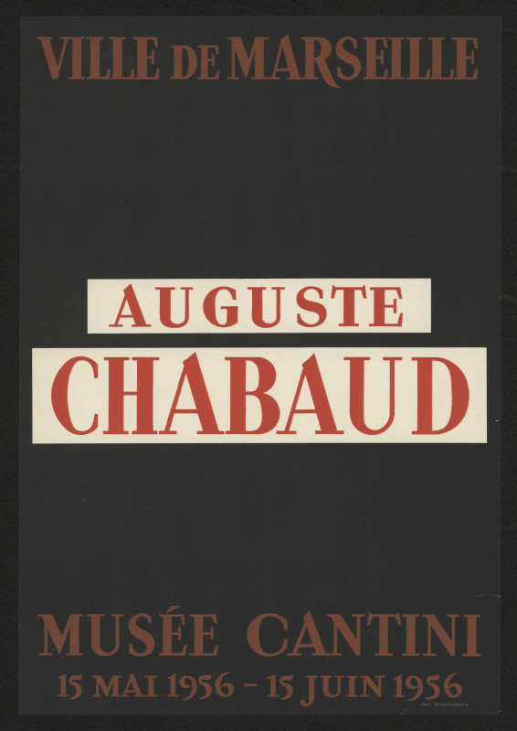neznámý - August Chaband, Museé Cantini, Ville de Marselle