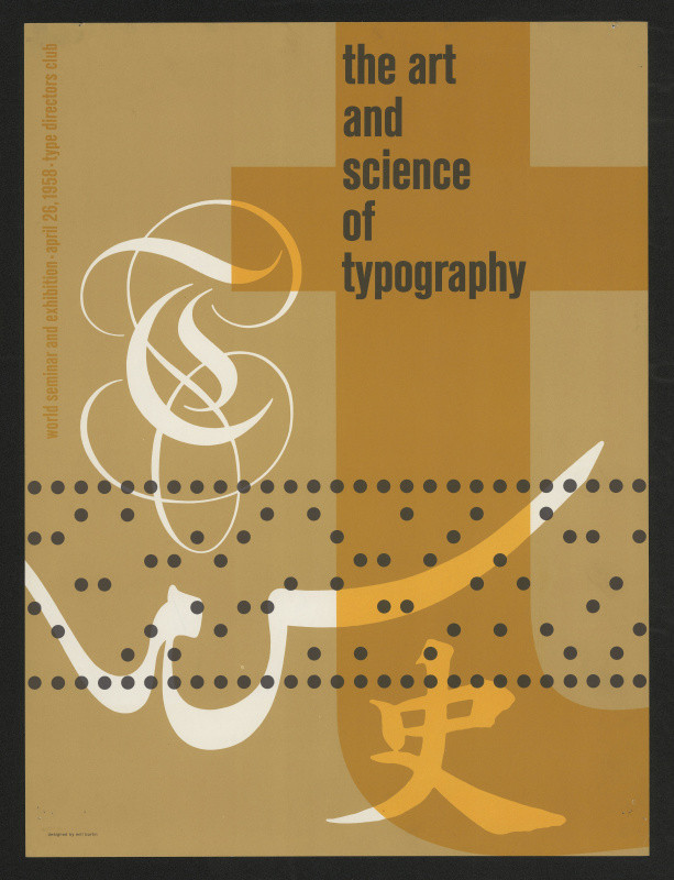 Will Burtin - The art and science of typography