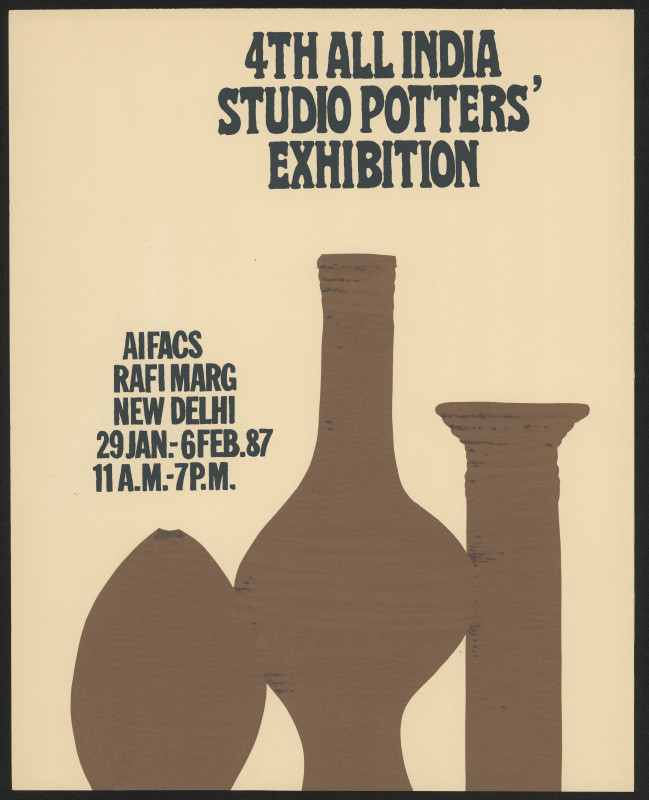 Singh Paramjeet - 4th All India Studio Posters Potters