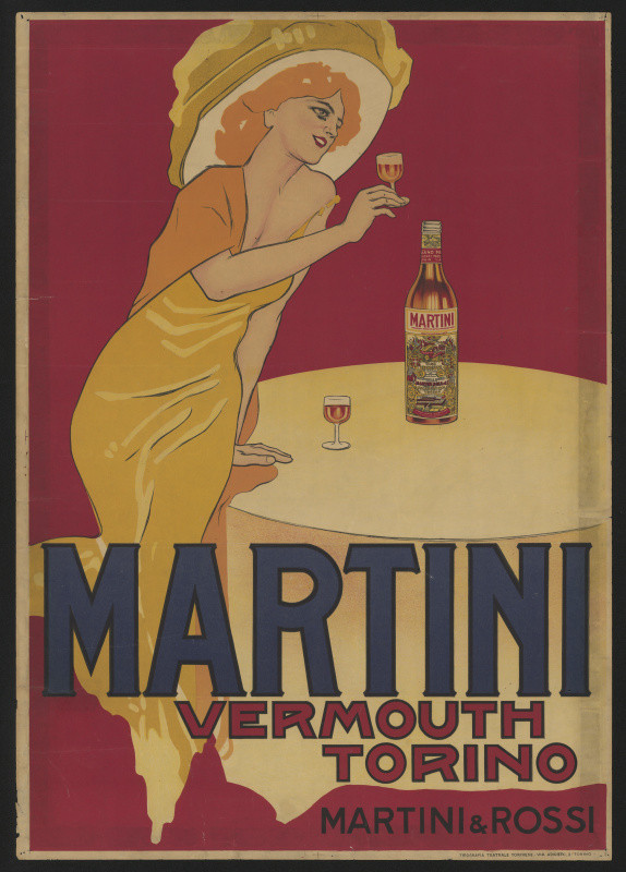 Marcello Dudovich - Martini. Vermouth Torino