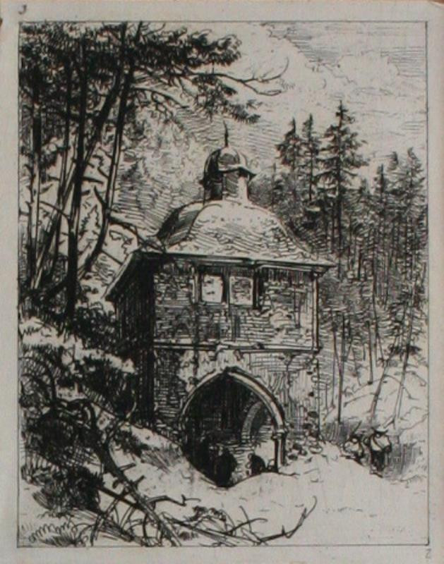 Caspar Johann Nepomuk Scheuren - Kaple v horách