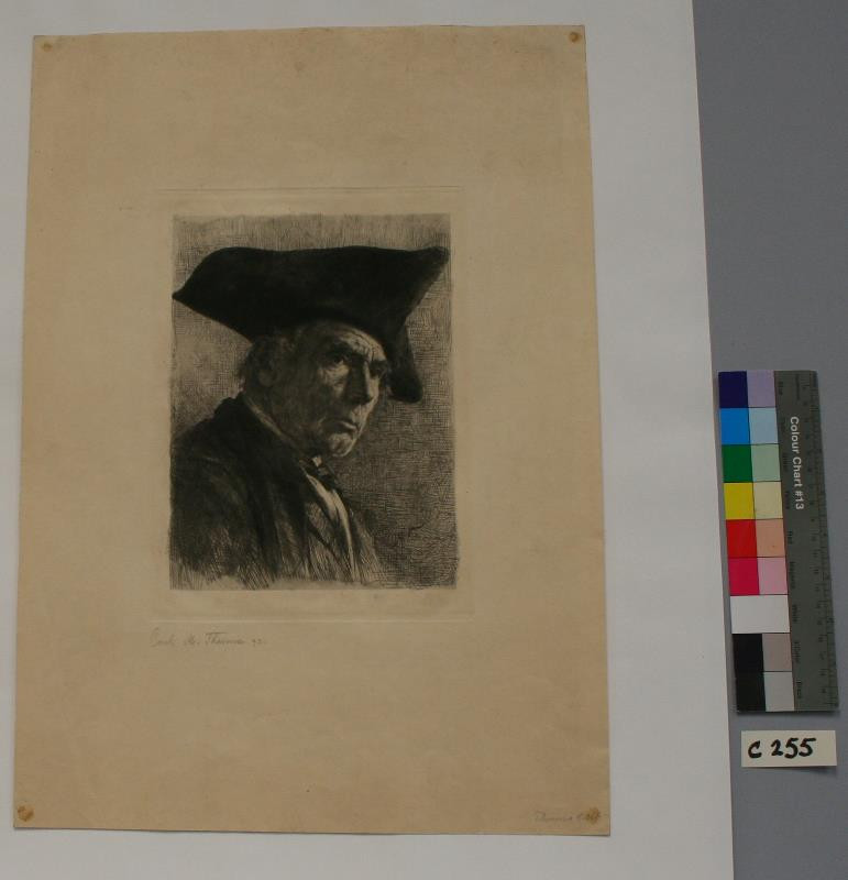 Carl Maria Thuma - Muž v třírohém klobouku