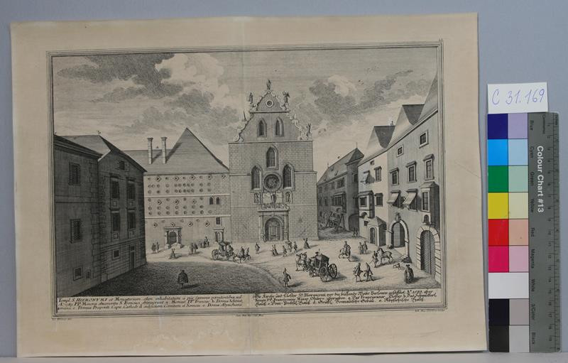 Johann August Corvinus - Die Kirche und Kloster St. Hieronymi ...