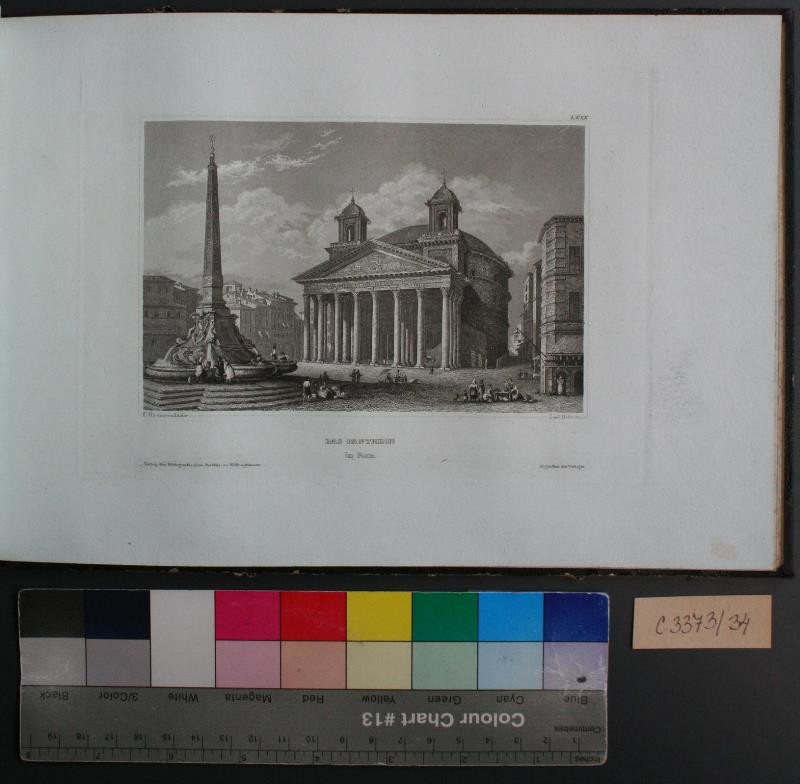 Emil Ernst Höfer - Das Pantheon. in Meyer´s Universum...