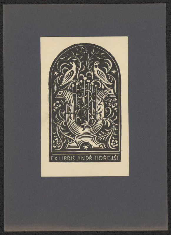 Antonín Chlebeček - Ex libris Jindř. Hořejší