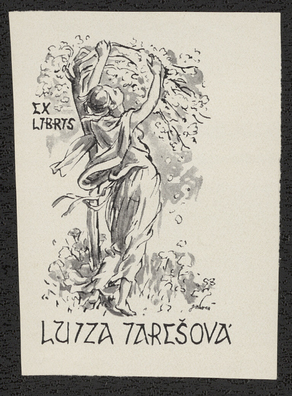 Jaroslav Jareš - Ex Libris Luiza Jarešová