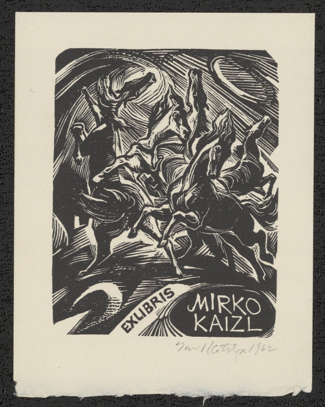 Emil Kotrba - Ex libris Mirko Kaizl