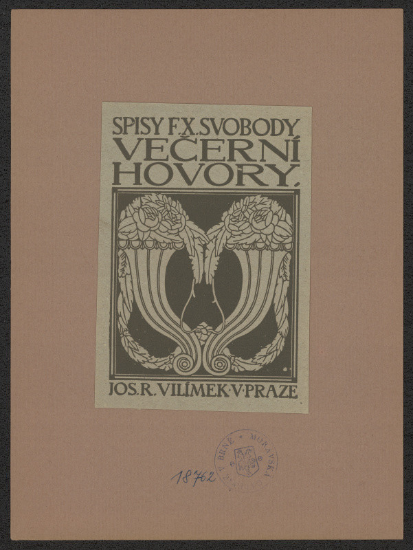 Jaroslav Benda - Svobody - Večerní hovory