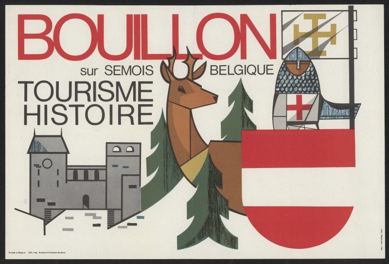 neznámý - Bouillon sur semois Belgique Tourisme Histoire
