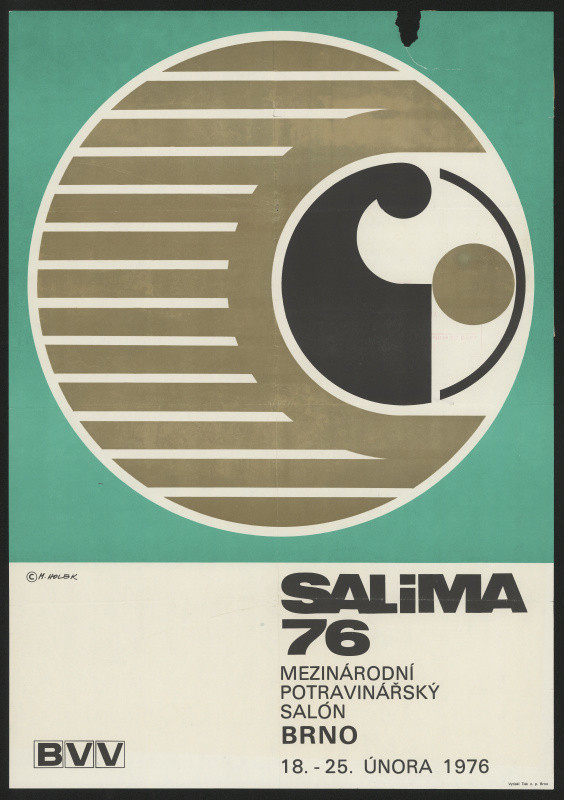 Miroslav Holek - SALIMA 76. Mezinárodní potravinářský salon Brno 1976