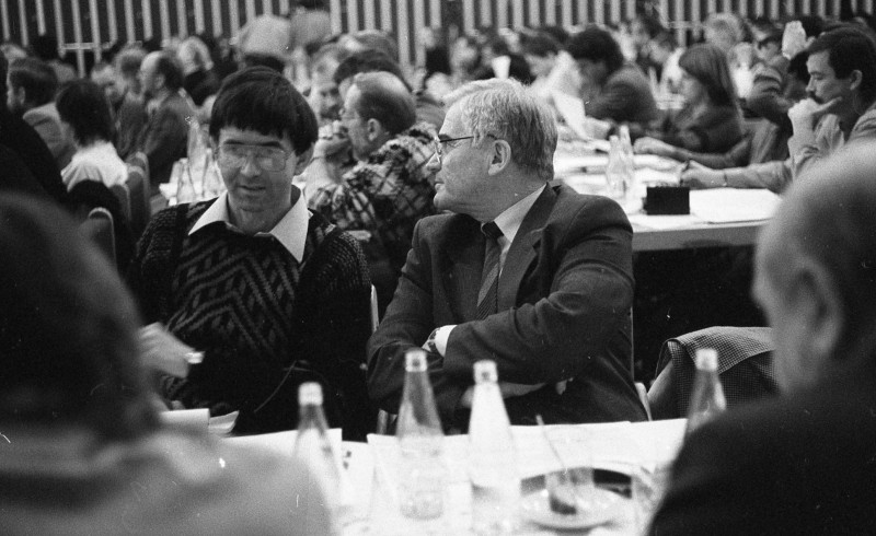 Dagmar Hochová - Republikový sněm Občanského fóra v sídle Vodních staveb v Praze-Holešovicích, 12. a 13. 1. 1991