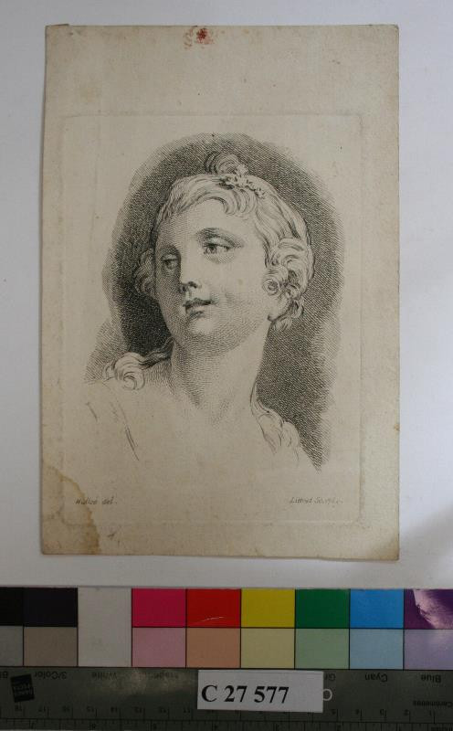 Claude Antoine Littret de Montigny - Hlava ženy