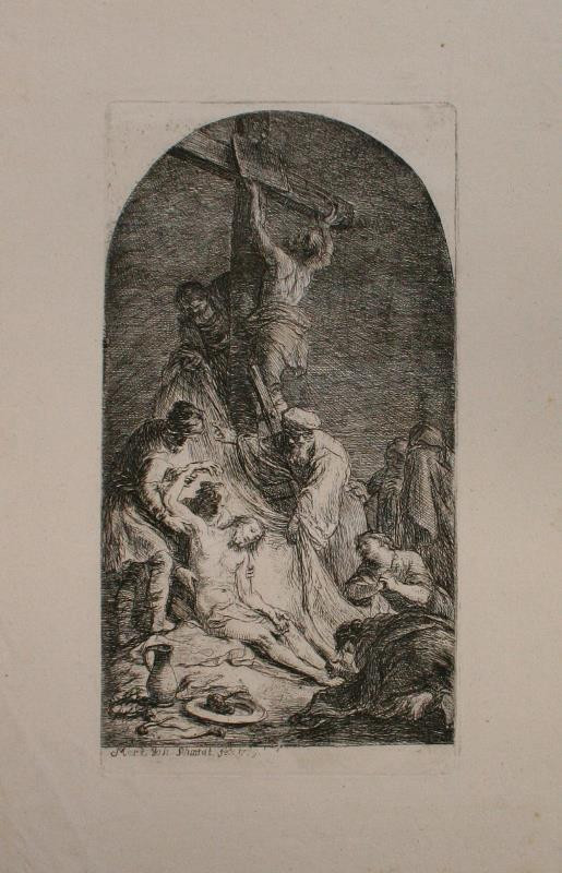Martin Johann Schmidt zv. Kremser Schmidt - Snímání z kříže