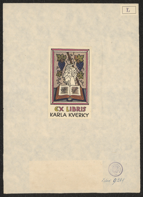 Josef Lada - Exlibris Karla Kverky