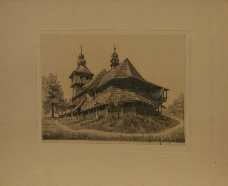 Rudolf Leger - Holzkirche v. Tychau b. Frankstadt