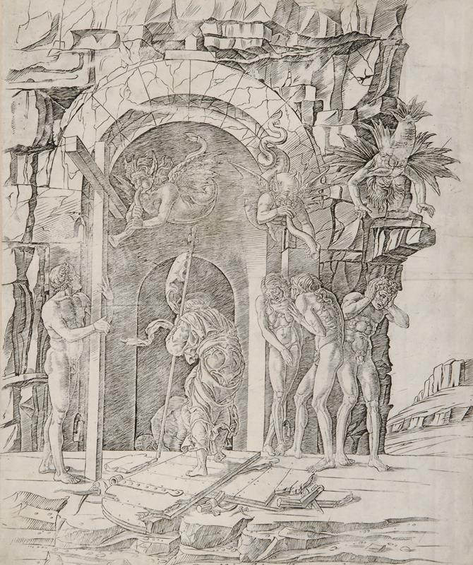 Andrea Mantegna - Kristus sestupuje do limbu