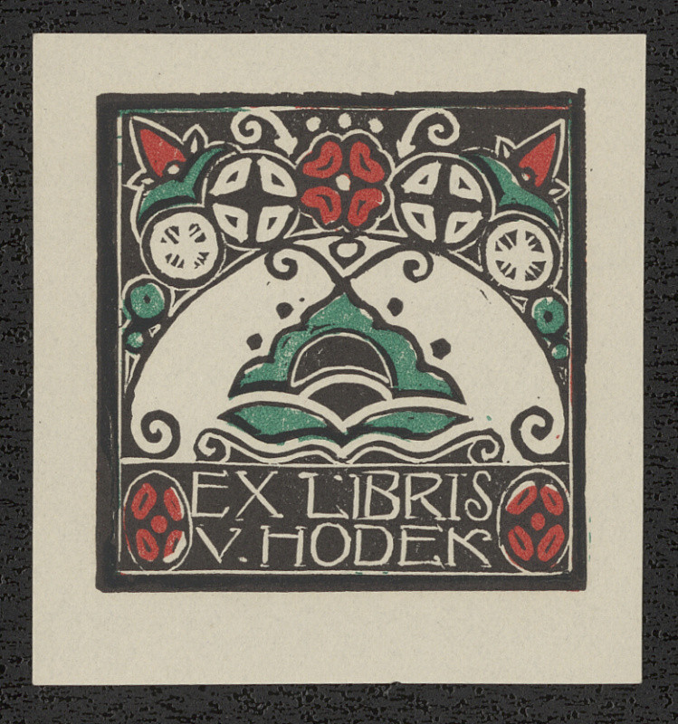 Josef Hodek - Exlibris V.Hodek