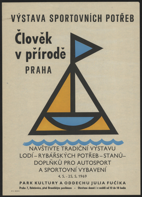 neznámý - Výstava sportovních potřeb, člověk v přírodě. Praha 1969