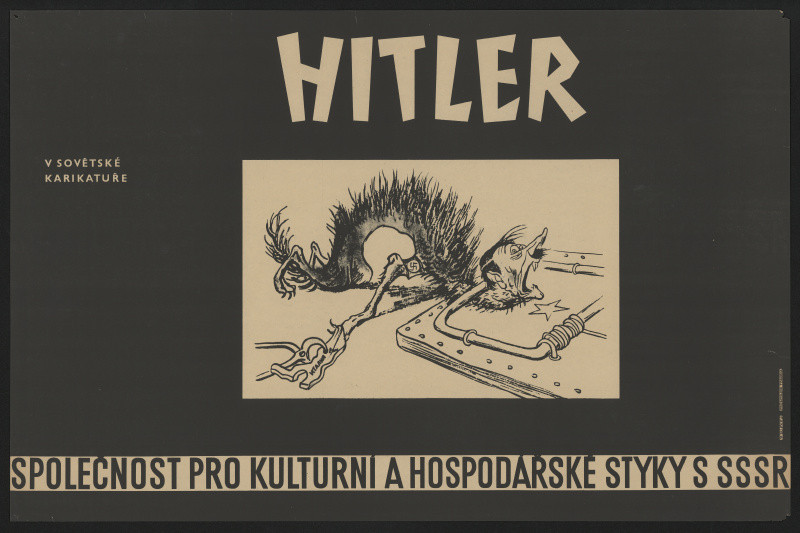 Emanuel Famíra - Hitler v sovětské karikatuře. Společnost pro kulturu a hospodářské styky SSSR