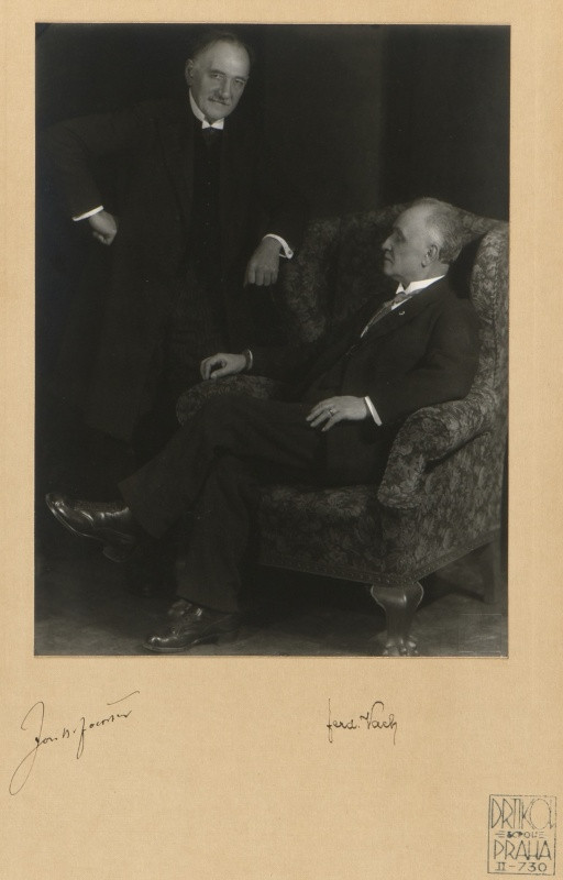 František Drtikol - J. B. Foerster a Ferdinand Vlach