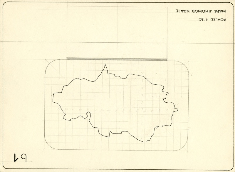 Jan Rajlich st. - Odpočívka D2 Lanžhot. Mapa jihomoravského kraje