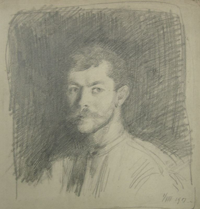 Miloš Jiránek - Autoportrét