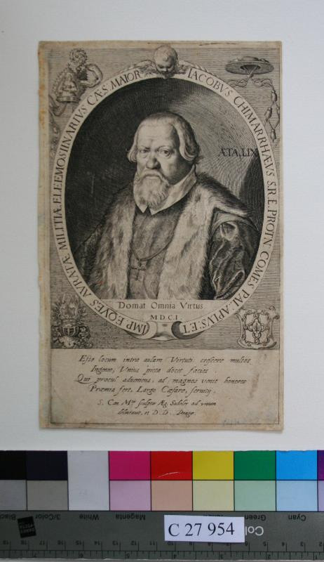 Aegidius (Egidius) Sadeler II. - Jacobus Chimarrhaeus