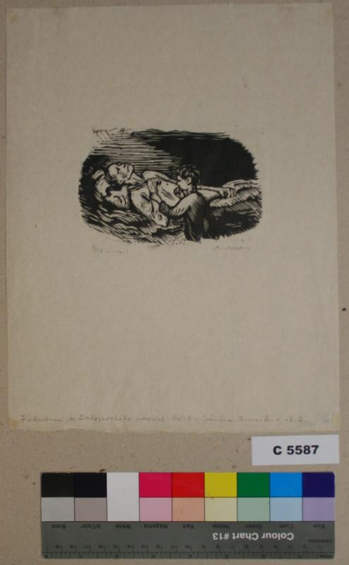 Antonín Majer - Ilustrace: Dostojevskij - Hošík u Ježíškova stromečku