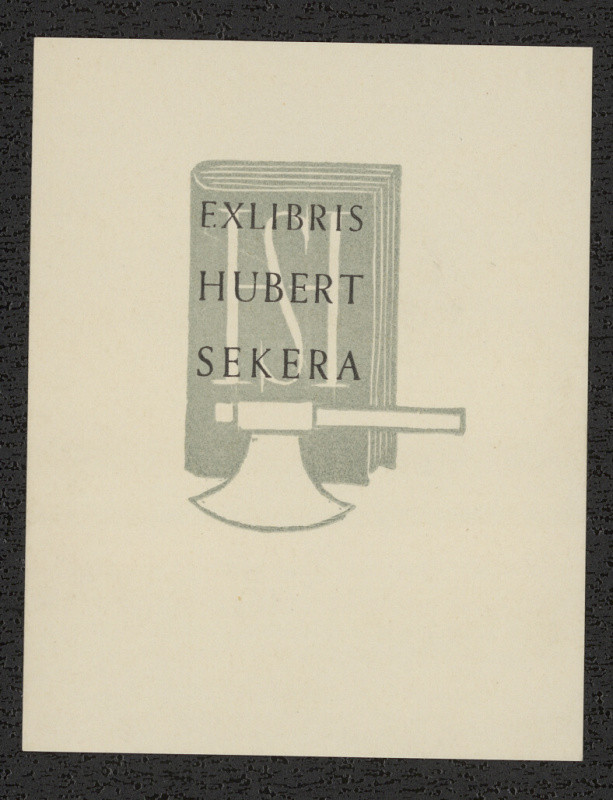 Petr Dillinger - Ex libris Hubert Sekera