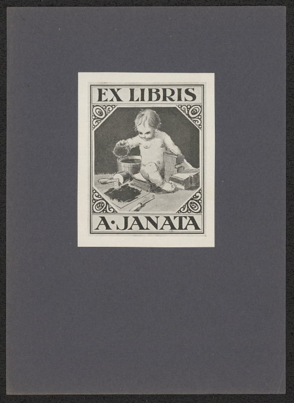 Antonín Kavka - Exlibris A, Janata