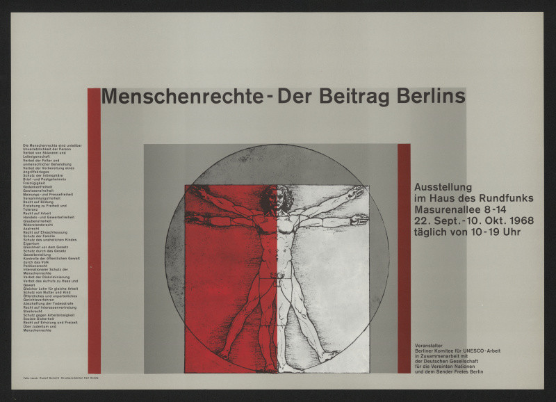Felix Jacob - Menschenrechte-Der Beitrag Berlins