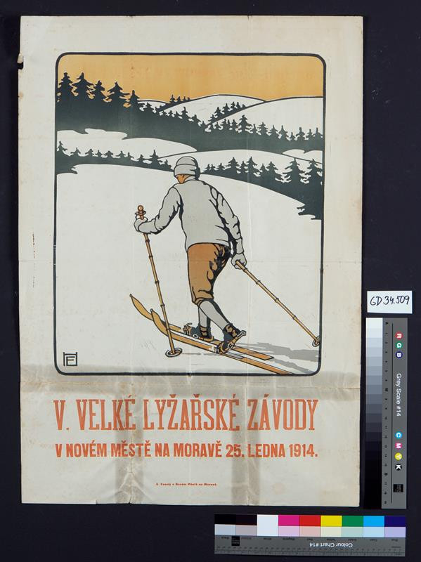 A Veselý - V.velké lyžařské závody v Novém Městě na Moravě