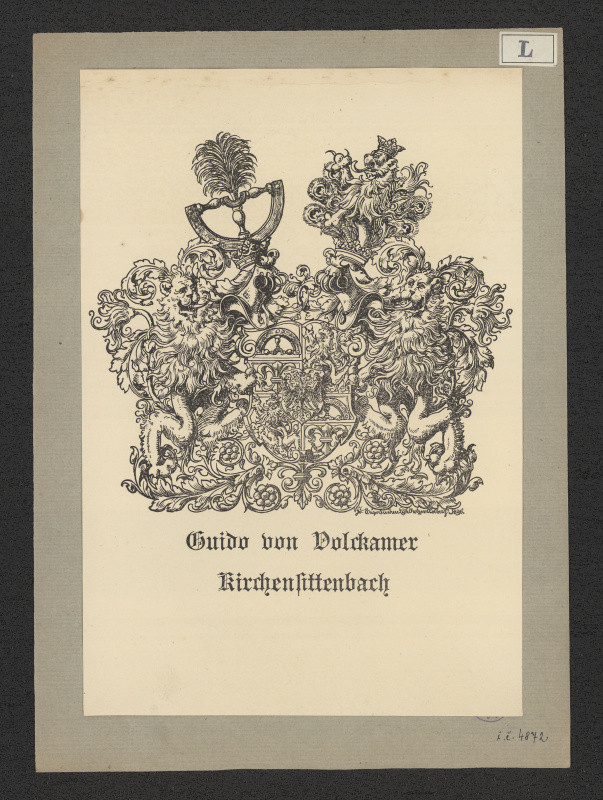 v. Colberg Löffelholz - Guido von Volckamer Kirchensittenbach