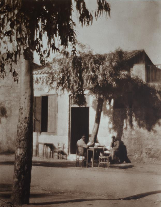 Franz Fiedler - Café in Kreta