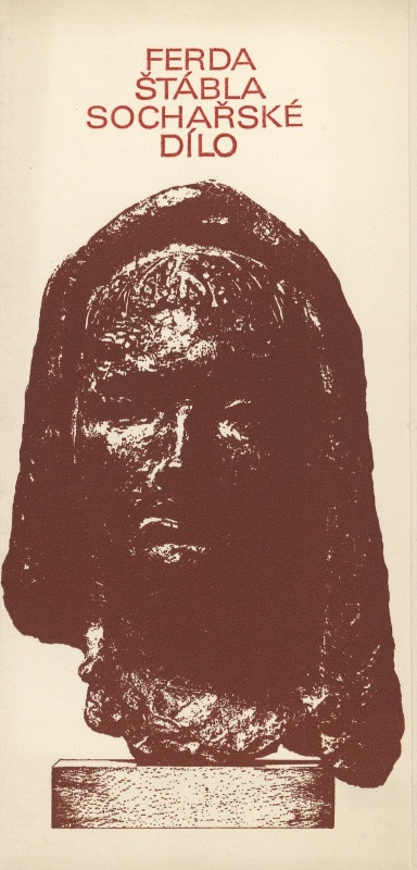 Jan Rajlich st. - Ferda Štábla, sochařské dílo Dům umění Gottwaldov 1976