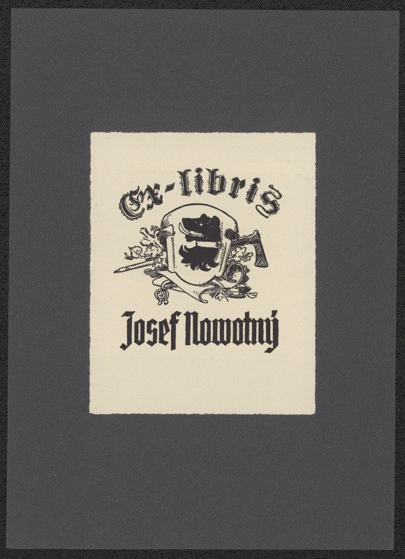 Mikoláš Aleš - Ex libris Josef Novotný