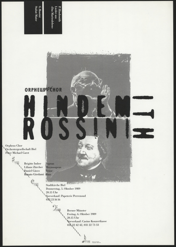 Urs Grünig - P. Hindemith, G. Rossini