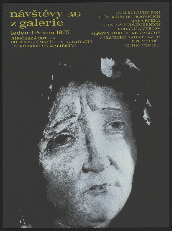 neznámý - Návštěvy AJG z galerie -jihočeská gotika, holandské malířství 17. stol; Čes. moderní malířství ... 1973