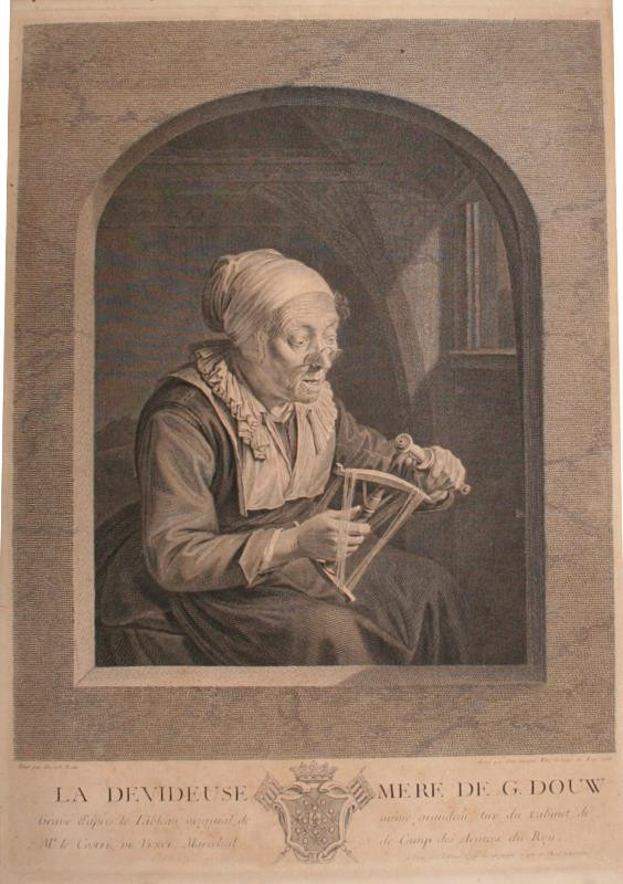 Johann Georg Wille - Přadlena