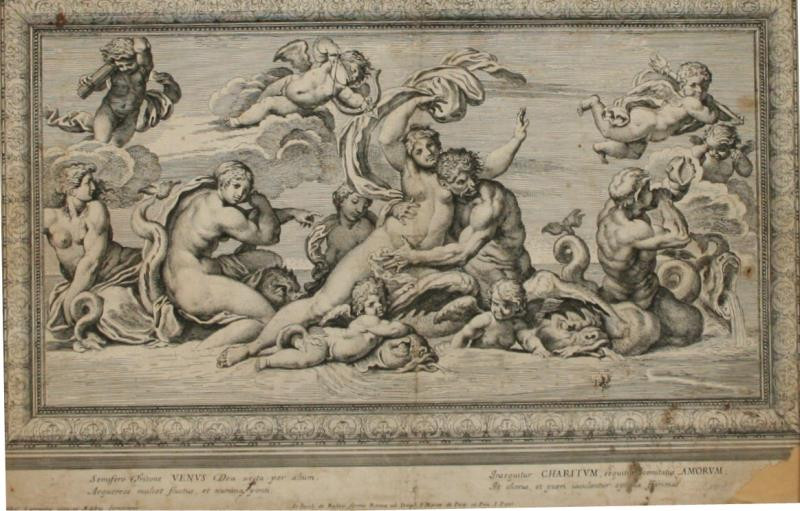 Pietro Aquila - Venus a Triton