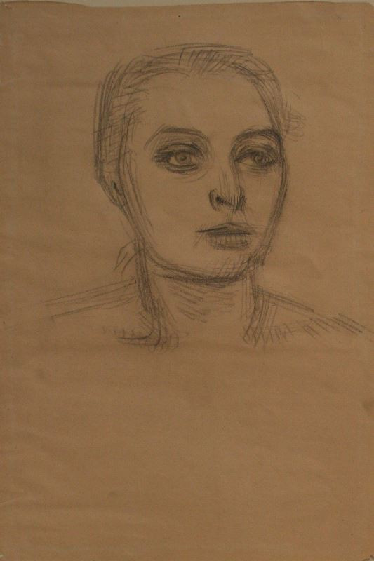 Josef Kaplický - Studie k ženskému portrétu