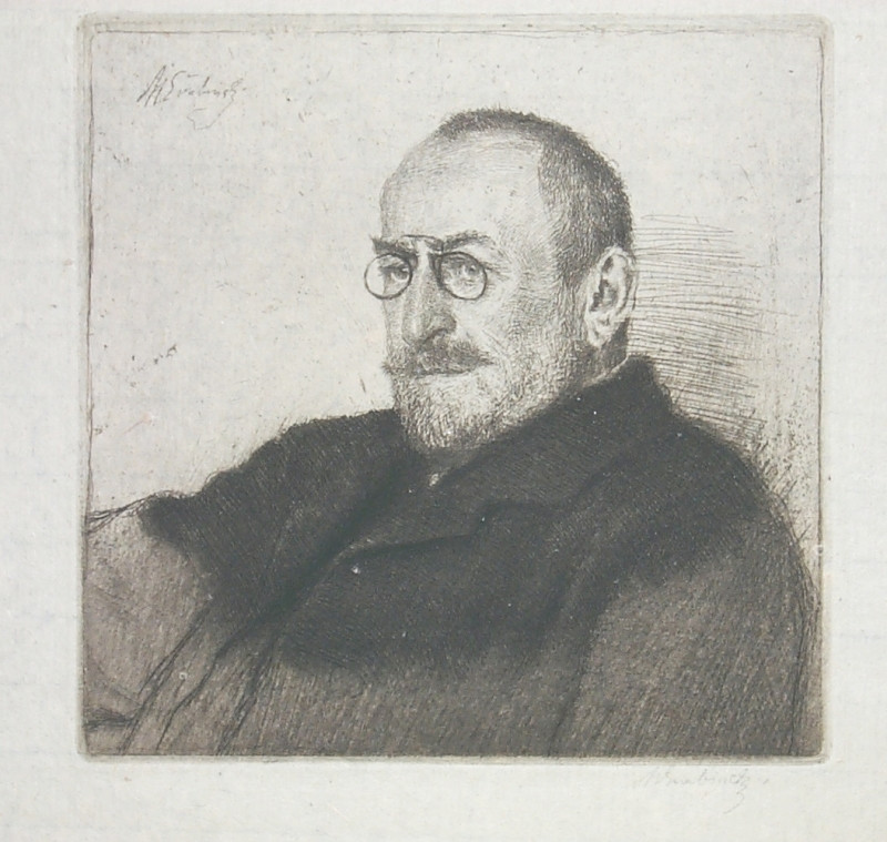 Max Švabinský - Hanuš Schwaiger