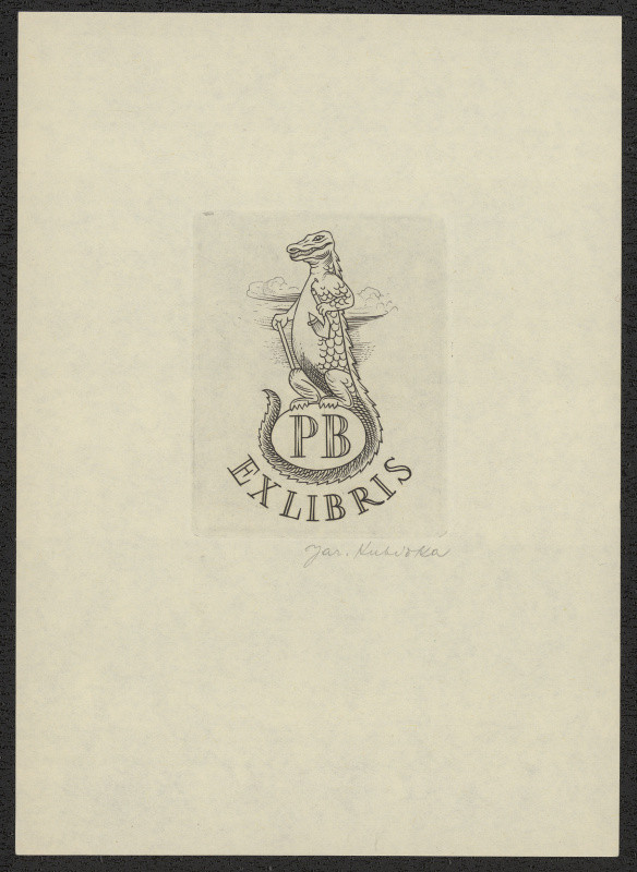 Jaroslav Kubička - PB Ex libris