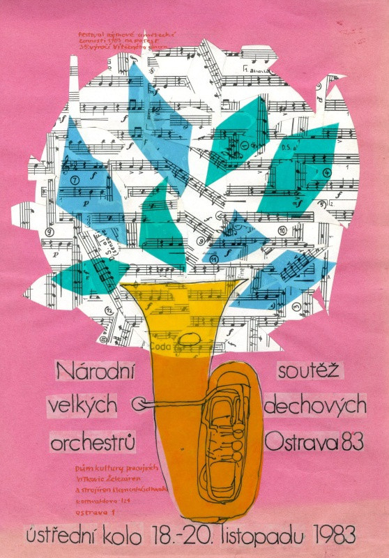 Jan Rajlich st. - Národní soutěž velkých dechových orchestrů Ostrava 18.-20.11.1983