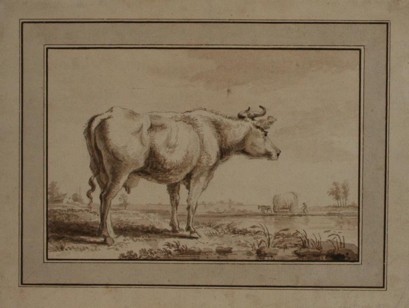 Pieter Geradus van Os - Studie krávy