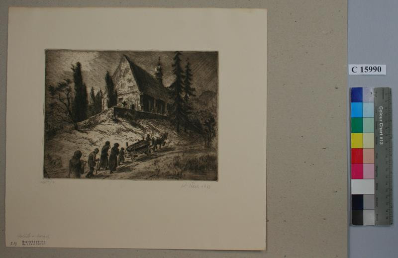 Karel Štěch - Pohřeb v horách