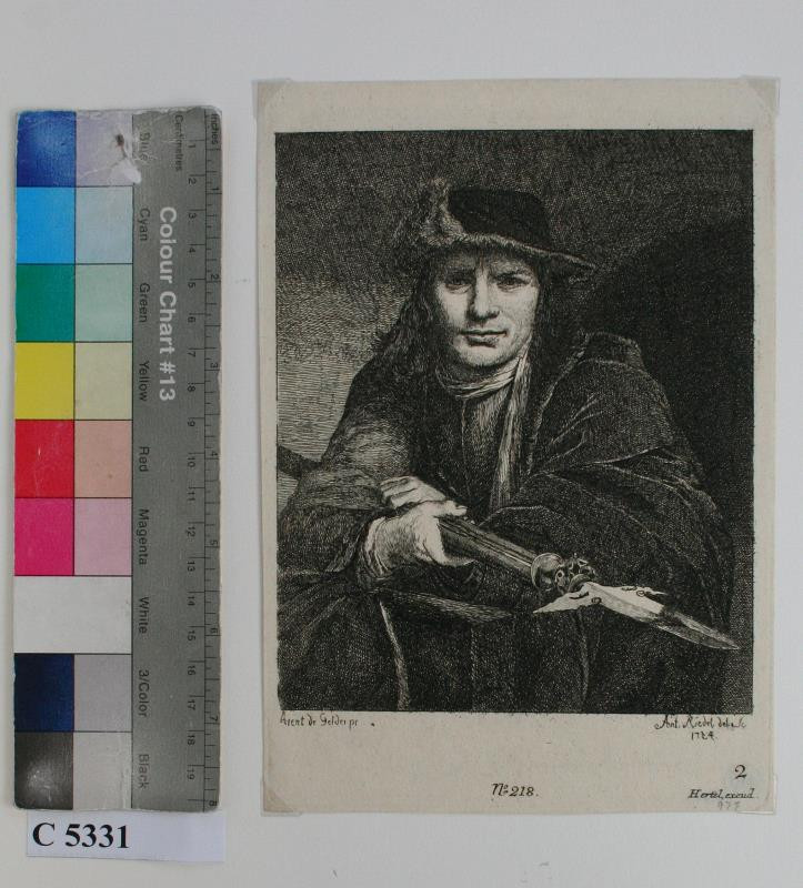 Jan Antonín Riedel - Muž  s  kopím