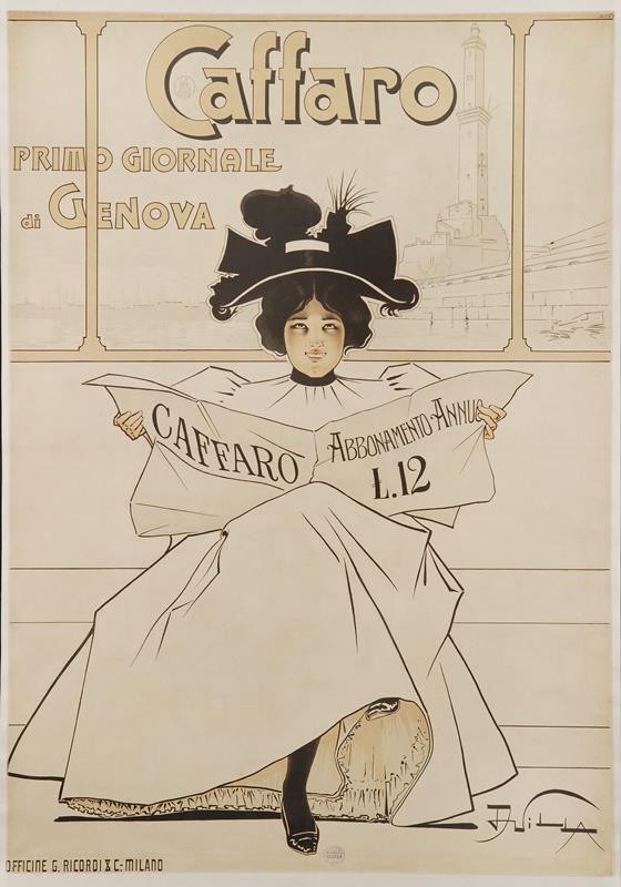 Aleardo Villa - Caffaro, primo giornale di Genova