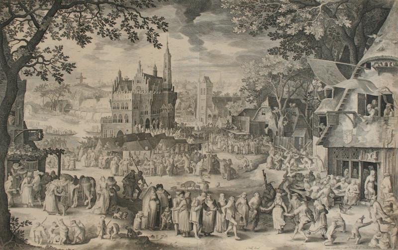 Nicolaes de Bruyn - Lidová slavnost