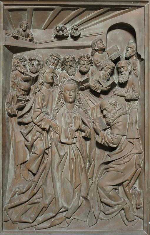 neznámý sochař moravský - Smrt P. Marie z kostela sv. Mořice v Olomouci